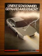 Citroen CX GTi turbo folder, Ophalen of Verzenden, Zo goed als nieuw, Citroën