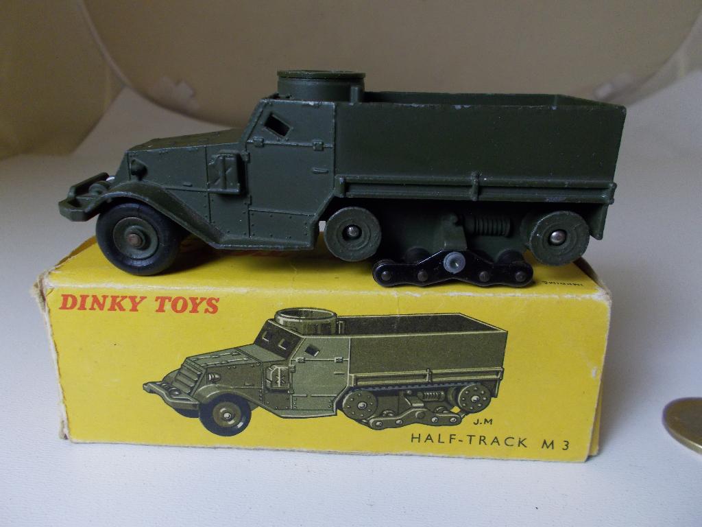 Dinky Toys Frankreich No 822 Half Track Army Serie