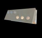Herda bedlampje / wandlampje, beige, vintage, jaren 60, Ophalen of Verzenden, Gebruikt, Metaal, Vintage