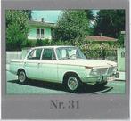 Vp31 autokaartje bmw 1500 1962 ( 5 cm x 5 cm ), Ophalen of Verzenden, Gebruikt, Auto's