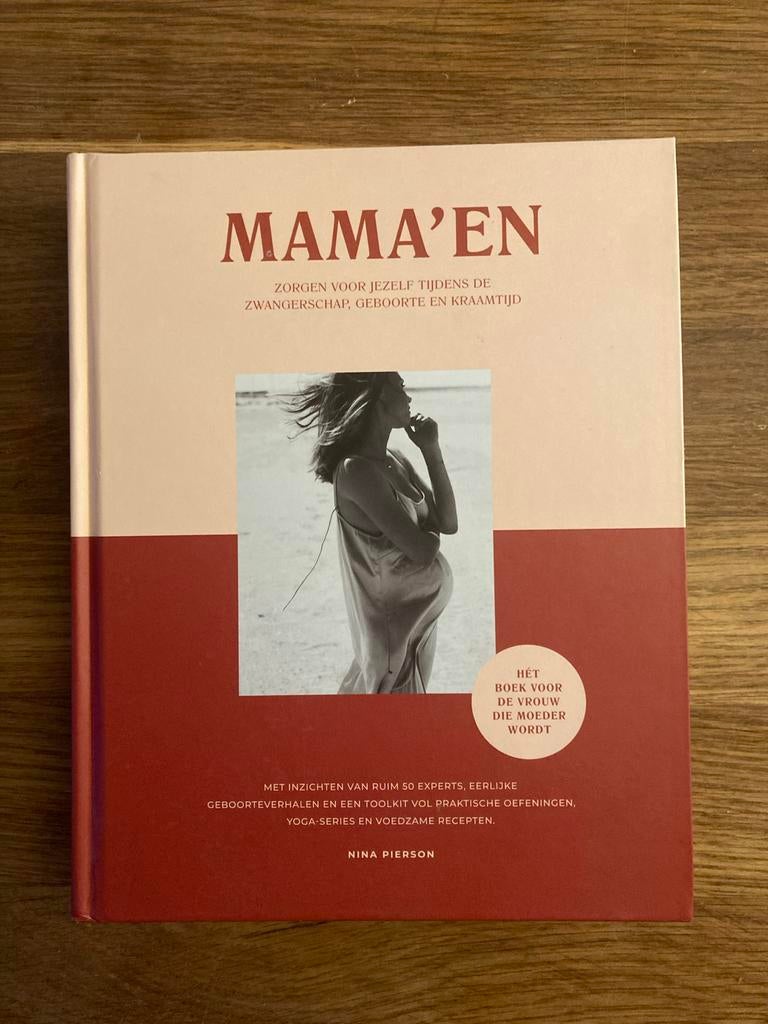 Mama'en Nina Pierson - Zwangerschap & Kraamtijd, Boeken, Zwangerschap en Opvoeding, Ophalen of Verzenden, Gelezen, Zwangerschap en Bevalling
