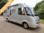Hymer B 654 SL 3L 160 pk | Frans bed + hefbed, Caravans en Kamperen, Campers, Integraal, Ringverwarming, Bedrijf, Afzuigkap