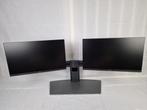 Dell P2219H 2x monitoren MDS19 dual stand 22 inch full hd, Computers en Software, Monitoren, Ophalen, Gebruikt, IPS, Full HD