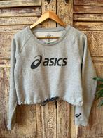 Asics grijs kort truitje maat S cropped sweater, Ophalen of Verzenden, Zo goed als nieuw, Maat 36 (S), Grijs
