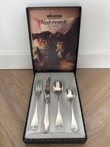 Wilkens kinderbestek - 4 delig beschikbaar voor biedingen