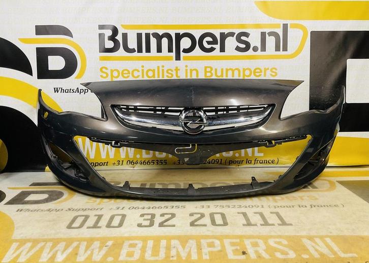 BUMPER Opel Astra J kls 2012-2015 VOORBUMPER 2-i9-9343z, Auto-onderdelen, Carrosserie en Plaatwerk, Bumper, Voor, Gebruikt, 6 maanden garantie