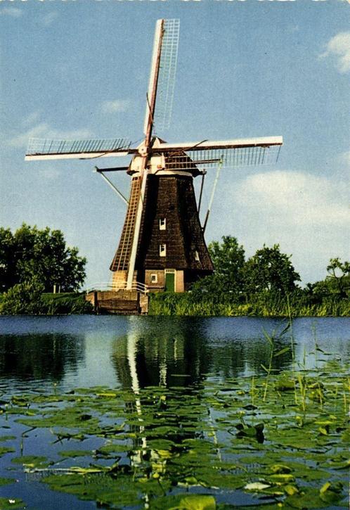 Leidschendam, Watermolen - ongelopen, Verzamelen, Ansichtkaarten | Nederland, Ongelopen, Overijssel, 1920 tot 1940, Ophalen of Verzenden