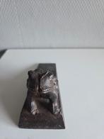 Oude deurstopper in de vorm van een kikker, Ophalen of Verzenden, Gebruikt, Binnen