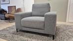 Grijze stoffen Xooon design fauteuil direct beschikbaar, Industriël design, 75 tot 100 cm, Ophalen of Verzenden, Zo goed als nieuw