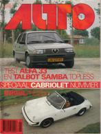 Autovisie 13 1983 : Porsche 911 cabrio - Alfa Romeo 33 - BMW, Gelezen, Autovisie, Ophalen of Verzenden, Algemeen