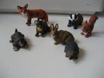 set van 7 stuks bosdieren ELC, Ophalen of Verzenden, Zo goed als nieuw, Beeldje of Figuurtje