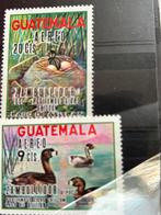 Vogel, Guatemala 1970 met plakker, Ophalen of Verzenden, Postfris, Dier of Natuur