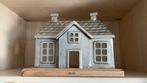 Decoratie Riviera Maison - huis zilver/hout, Ophalen of Verzenden, Zo goed als nieuw