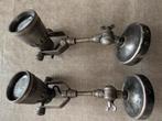 Antieke metalen opbouwspots - gekocht bij Looiershuis Chaam, Huis en Inrichting, Ophalen of Verzenden, Gebruikt, Metaal of Aluminium