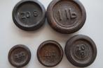 gewichten,11b-40z-80z-80z-20z, Antiek en Kunst, Curiosa en Brocante, Ophalen of Verzenden