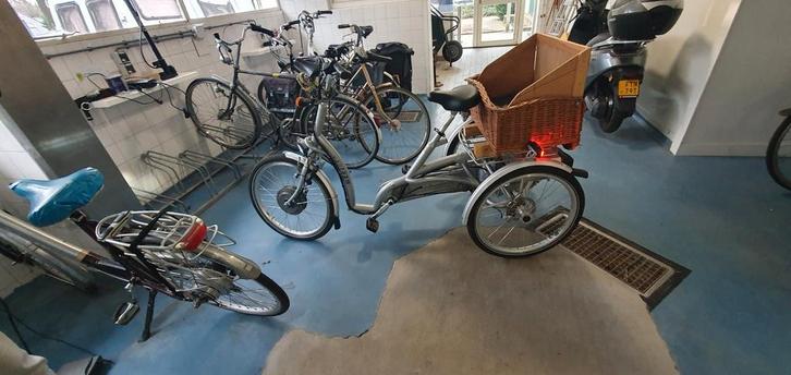 Prachtige Van Raam driewieler fiets elektrisch, Fietsen en Brommers, Fietsen | Bakfietsen, Zo goed als nieuw, Goederen, Elektrisch