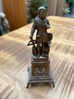 Heiligenbeeldje Sint Hubertus circa 1900-1920, Antiek en Kunst, Ophalen of Verzenden