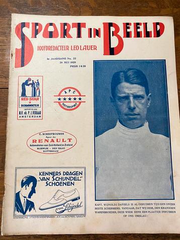 Sport in beeld tijdschrift nr 22. 28 mei 1929
