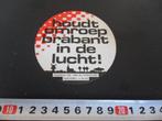 sticker EHV Houdt Omroep Brabant in de lucht !, Ophalen, Zo goed als nieuw, Bedrijf of Vereniging