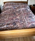 2 pers. bed incl apart elektrisch verstelbare lattenbodem, Ophalen, Gebruikt, Tweepersoons