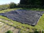 grondzeil voor tent gebruikt. zwart, dikke folie. 600 x 575, Caravans en Kamperen, Kampeeraccessoires, Ophalen, Gebruikt