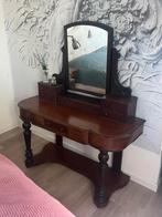 Vintage kaptafel met spiegel, Huis en Inrichting, Ophalen, Gebruikt, 50 tot 100 cm, Minder dan 100 cm