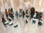 Antieke kerststal beeldjes, Diversen, Kerst, Ophalen of Verzenden, Gebruikt