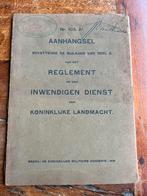 Nederlands voorschrift oa uniform klewang Leiden IV Dep BA, Verzamelen, Militaria | Tweede Wereldoorlog, Verzenden, Nederland