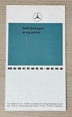 Mercedes-Benz Bedrijfswagen Programma Brochure/vrachtwagen, Boeken, Verzenden, Gelezen, Mercedes