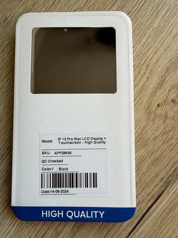 iPhone 13 Pro Max LCD scherm + Touchscreen beschikbaar voor biedingen