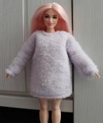 Barbie kleding nieuw - Warme trui voor Curvy - lila paars, Nieuw, Ophalen of Verzenden, Barbie
