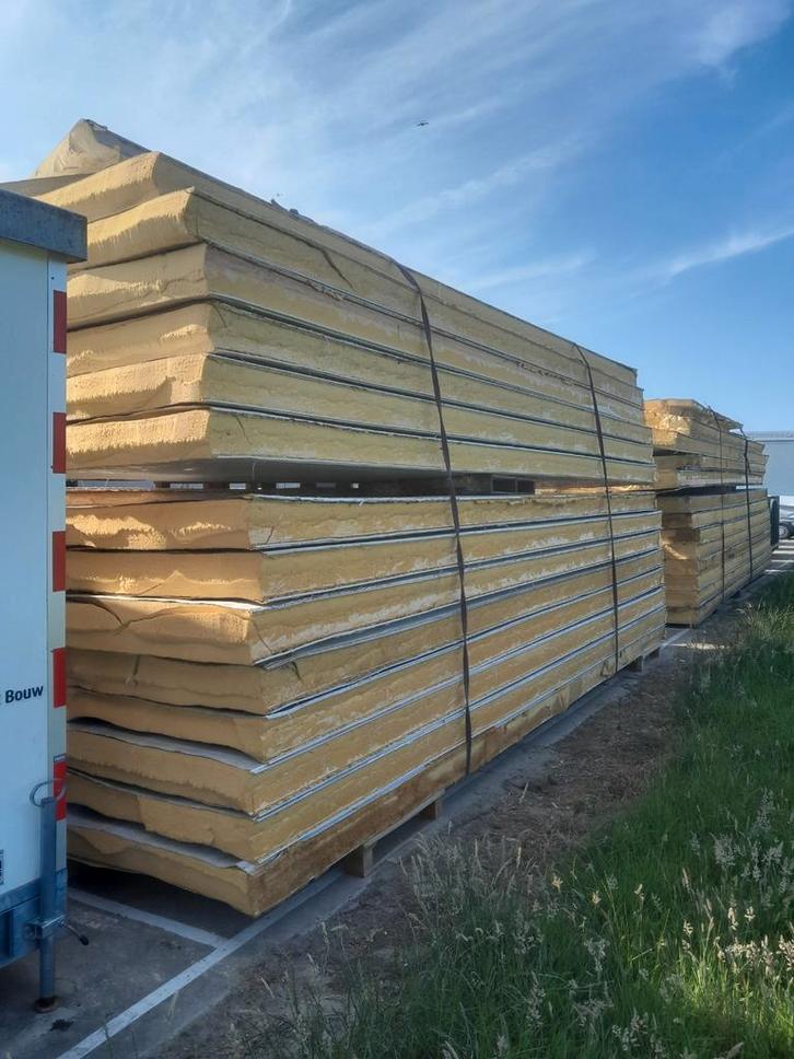 PUR isolatie panelen 20cm, Doe-het-zelf en Verbouw, Isolatie en Afdichting, Gebruikt, Vloerisolatie, Muurisolatie, Dakisolatie