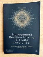 Management Decision-Making, Big Data & Analytics, Ophalen of Verzenden, Zo goed als nieuw, Management