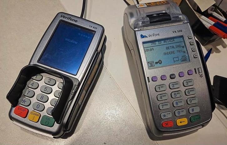 Pinautomaat Verifone VX520 en VX820, Verzamelen, Elektronische Apparatuur, Overige typen, Ophalen of Verzenden