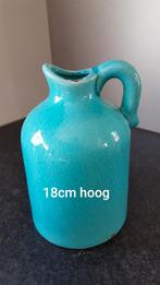 Leuke decoratieve kruikjes, Huis en Inrichting, Woonaccessoires | Vazen, Ophalen, Gebruikt, Blauw, Aardewerk of Porselein