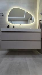 Nieuwprijs 1290€ INK Wastafelonderkast 120cm Kasjmier Grijs, Huis en Inrichting, 100 tot 150 cm, Nieuw, Ophalen of Verzenden, Minder dan 100 cm