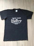 Basketball mom t-shirt mt.M, Maat 38/40 (M), Zwart, Ophalen of Verzenden, Zo goed als nieuw