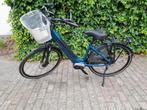 Freebike Harlem N8 D blauw zijspiegel en klikmandje, Zo goed als nieuw, 47 tot 51 cm, 50 km per accu of meer, Ophalen