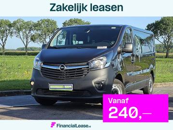 OPEL VIVARO 1.6 l2h1 dubbel cabine! beschikbaar voor biedingen