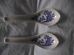 6 vintage porselein rijstlepel kersenbloesem 14,5cm Japan ps, Antiek en Kunst, Antiek | Bestek, Ophalen of Verzenden