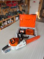 Stihl MSA 220 C Accu Kettingzaag + 2 Accu’s & Koffer, Stihl, 70 mm of meer, Kettingzaag, Ophalen of Verzenden