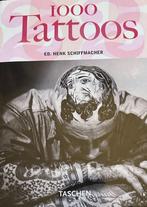 ED Henk Schiffmacher  1000 Tattoos Taschen books, Verzenden, Zo goed als nieuw, Schilder- en Tekenkunst