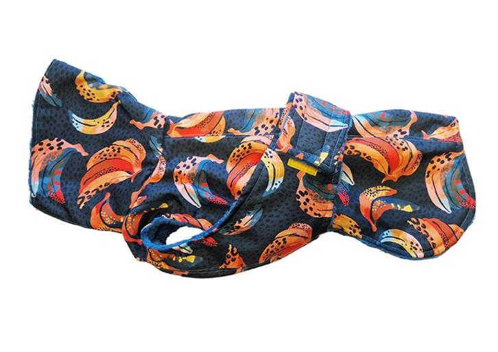 Basenji jas E Bananas ruglengte 40 cm, Dieren en Toebehoren, Hondenkleding, Nieuw, Hondenjas, Ophalen of Verzenden