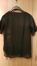 Zwarte blouse/shirt mt L!, Ophalen of Verzenden, Zo goed als nieuw, Maat 42/44 (L), Zwart