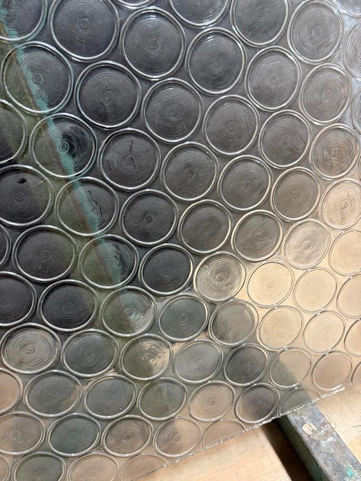 Antiek Glas - verschillende Decoratief 30 st, Doe-het-zelf en Verbouw, Glas en Ramen, Gebruikt, Glasplaat, Minder dan 80 cm, Ophalen