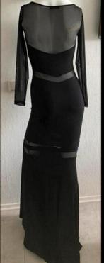 Elegante zwarte jurk, maat 36, Ophalen of Verzenden, Zo goed als nieuw, Maat 36 (S), Zwart
