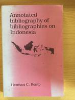 Bibliografie der bibliografieën over Indonesië, Ophalen of Verzenden, Gelezen, H.C. Kemp
