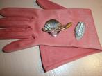 Vintage shawlclip idv een hoedje en dressclipje, Ophalen of Verzenden, Zilver, Overige materialen, Met strass