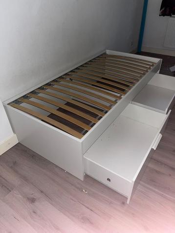 Brimnes bedframe (ikea) 90x200 - afbeelding 3