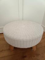 Leuke, ronde bijzettafel, Huis en Inrichting, Ophalen, Riet of Rotan, Minder dan 50 cm, Rond